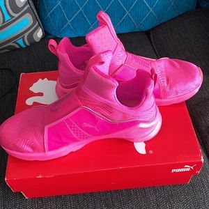 Puma pink runners